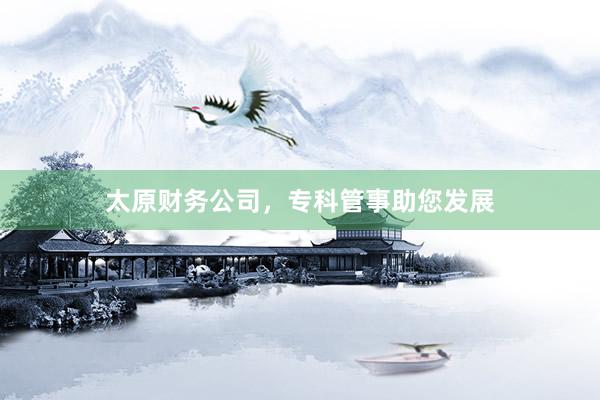 太原财务公司，专科管事助您发展